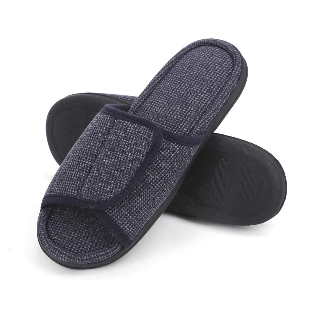 Afindern Péče o nohy Otok a opuch Tlakový pokles Nastavitelná paměť Vhodné pro vnitřní použití a Všechny 3 barvy Pánské pantofle, sandály, úleva,