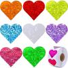 Valentine's Day Heart Decorative Self-Adhesive Stickers - 500/Roll