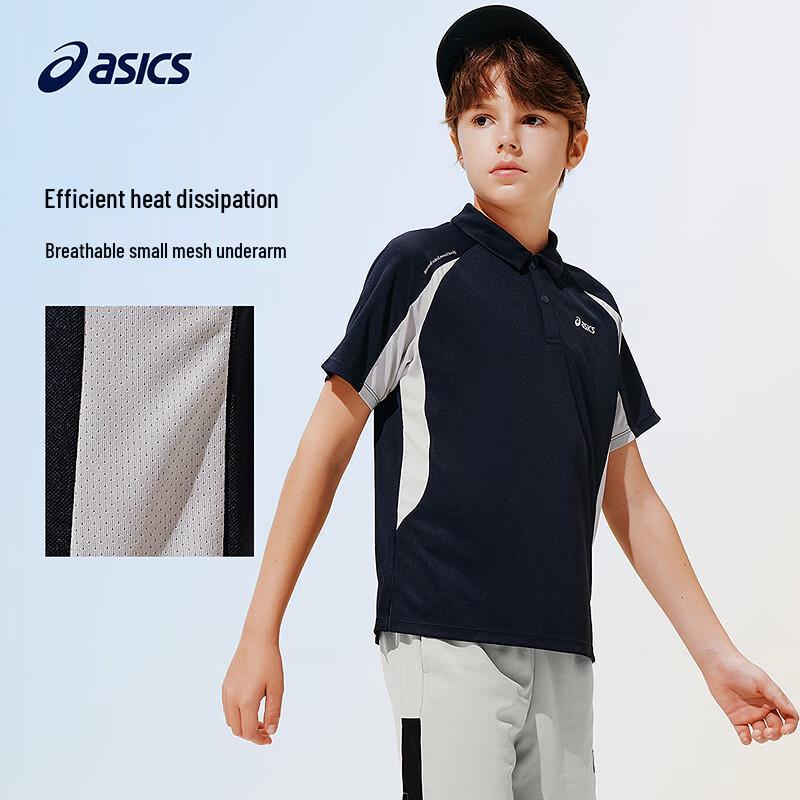 Asics Children's Quick-Dry Breathable Polo Shirt
