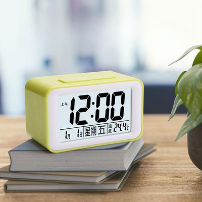 Three Sets of Alarm Clocks Voice Clocks Student Multi Functional Bedside Manual Luminous Mute Electronic Alarm Clock