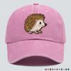 Cute Hedgehog Print Baseball Cap, Simple and Fashionable Headwear, Personalized and Versatile, Unisex