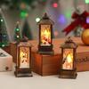 Santa Claus Christmas Lantern Candle Holder Night Light