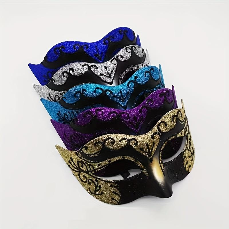 Fairy Painted  Masquerade Mask Spray Painting Men's and Women's Mask Party Bar Masquerade, Half Face