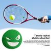 Yousheng Tennis Racket Vibration Dampeners Silicone Tennis Racket Shock Absorbers Reusable Smile Face Tennis Racquet Dampeners
