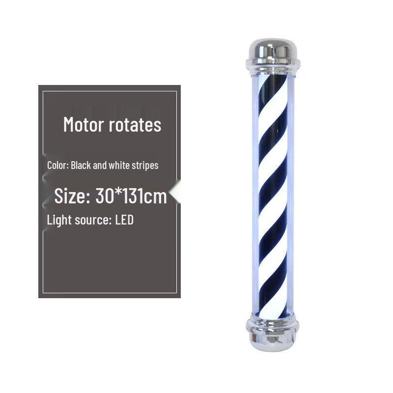 LED Barber Pole Rotating Sign Light