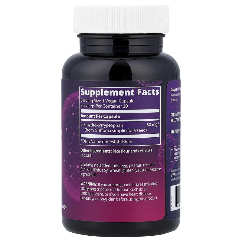5-HTP, 50 mg, 30 Φυτικές Κάψουλες