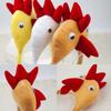 Child Kids Adult Chicken Chick Headband Animal Cosplay Props Birthday Gift Party Costume Carnival Halloween Christmas