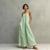 2026 European and American summer fashion casual suspender sleeveless long dress women's clothing