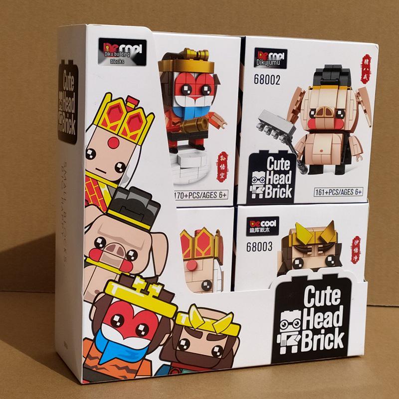 Journey to the West Educational Toy: Sun Wukong, Zhu Bajie & Tang Sanzang Dolls