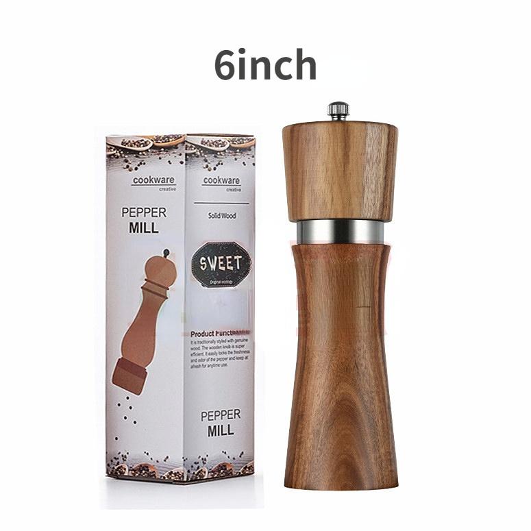 

Мельница для соли и перца с керамическим жерновом, ручная, 6 /8 10 , мельница для специй, набор инструментов для гриля для барбекю