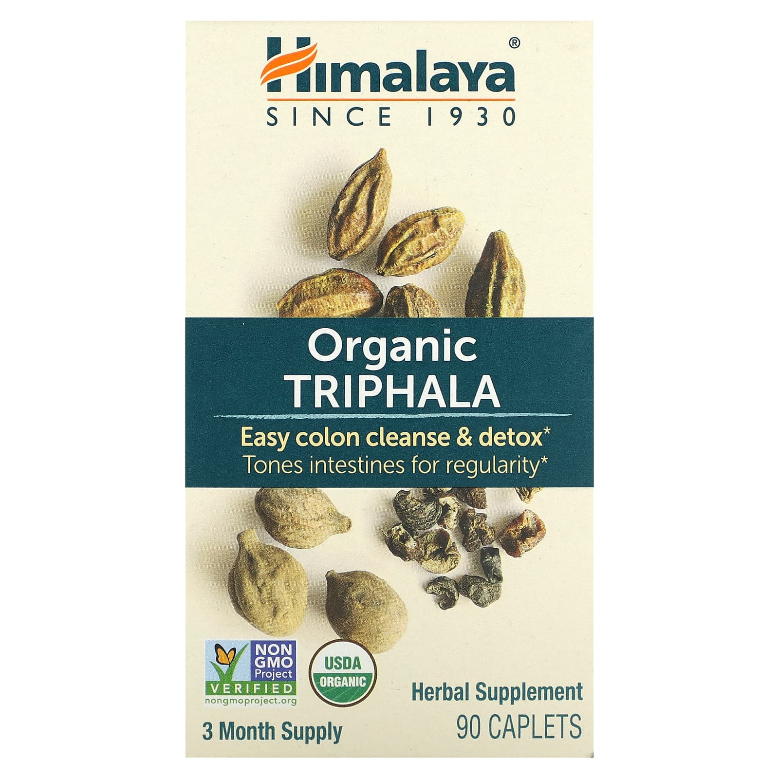 

Organic Triphala, 90 Tablets