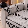 New Alien Sofa Cushion Snow Neil Winter Thick Anti Slip Cushion Straight Line Sofa Cover Cloth