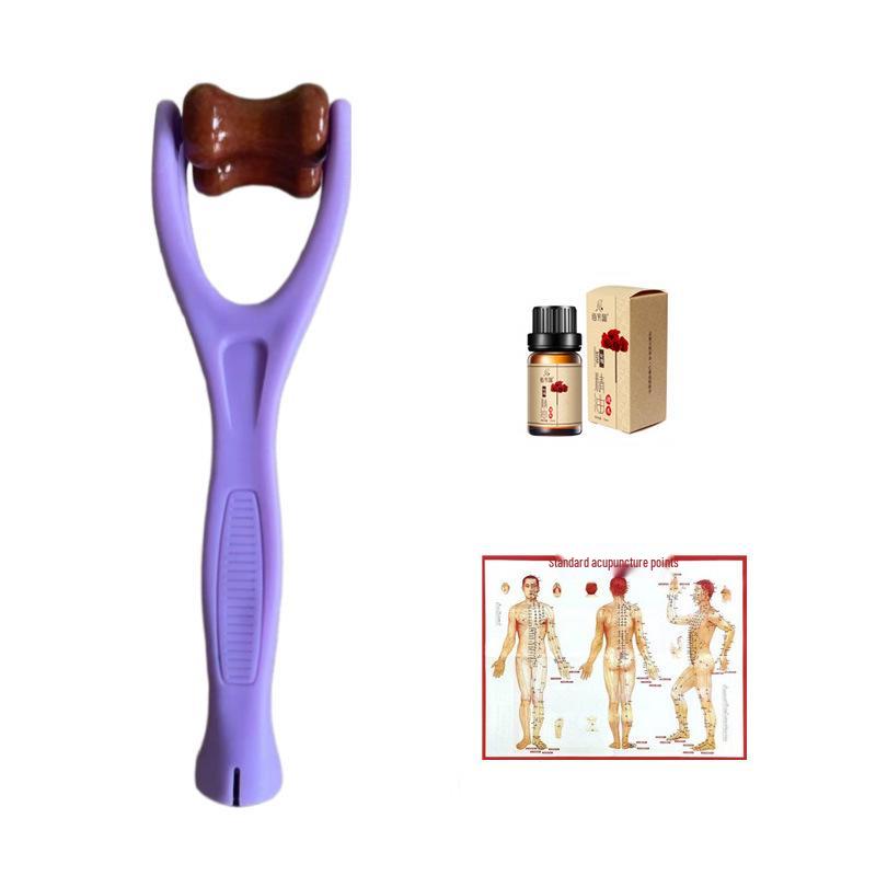 Holz Magnetische Perlen Finger Massage Roller