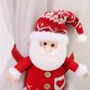 Christmas Curtain Buckle Holiday Party Window Decorations Cartoon Curtain Tieback Holder for Living Room Bedroom Decor