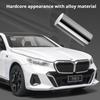 1:24 Scale 530LI M4 Alloy Model Car Toy Metal Body Rubber Tires High Simulation Sports Cars Models for Kids Decorative Item