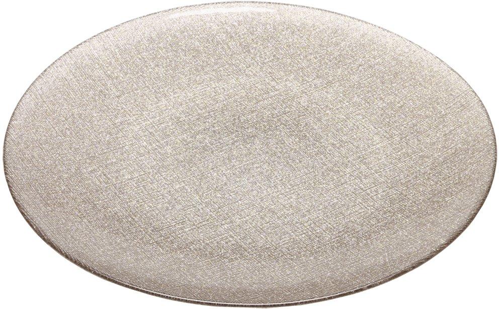 

Vetro Felice Large Plate, Western Tableware, Ginger, 35cm, Happy Glass Glitter, 323935B G006