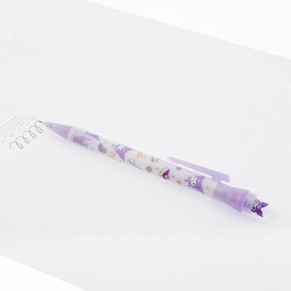 Sunstar Stationery Sanrio Mechanical Spinning Dome S4481054 Pencil, Pen, Kuromi,