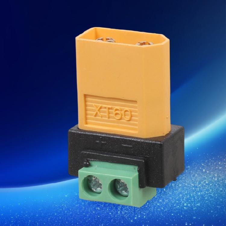 Bidirectional XT60 Male To 2Pin Terminal Adapter 10A Rating For Energy Storage Solar Models