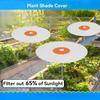 Plant Shade Umbrella Garden Potted Plant Sun Rain Protection Cover Outdoor Plant Sunshade Umbrella for Potted Plants