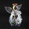 Fourcart Cute Handmade Glass Baby Angel Bells (Set of 6)