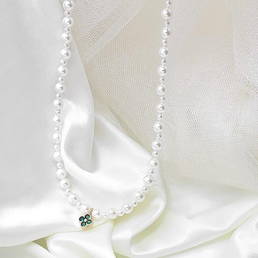 Leila Nuclear Pearl Necklace Nk172