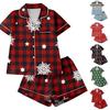 Women's Short Sleeve Top and Shorts Set In Brushed Milk Silk Two Piece Casual Outfit