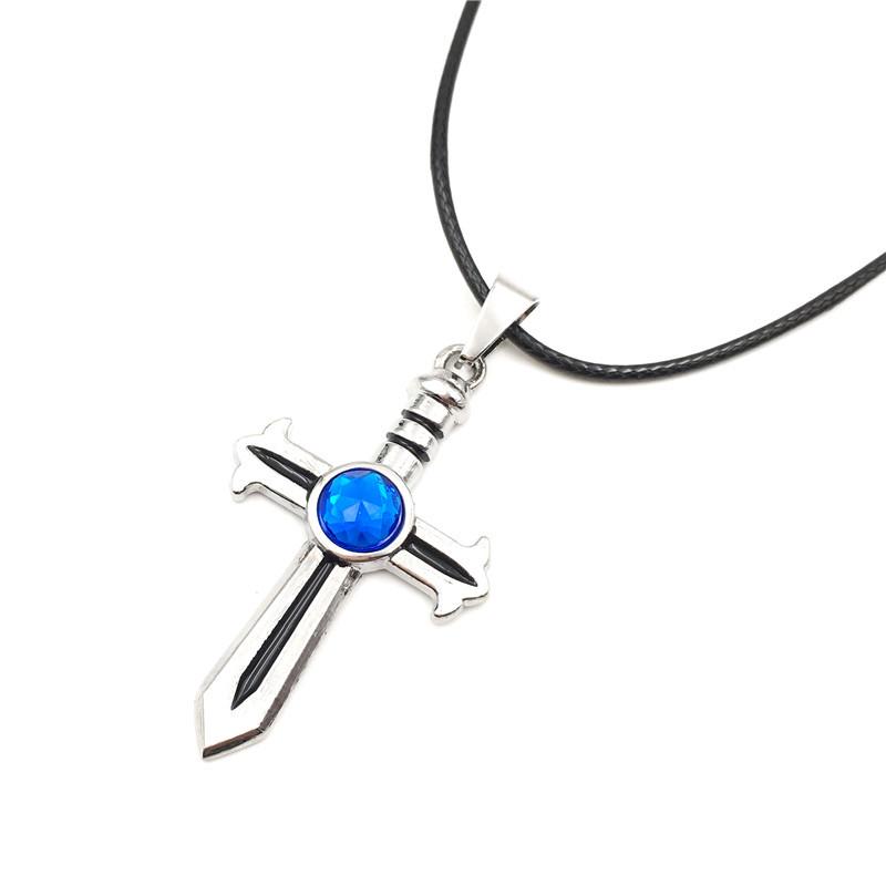 Fairy Tail Cross Anime Necklace - Unique Anime-Themed Pendant
