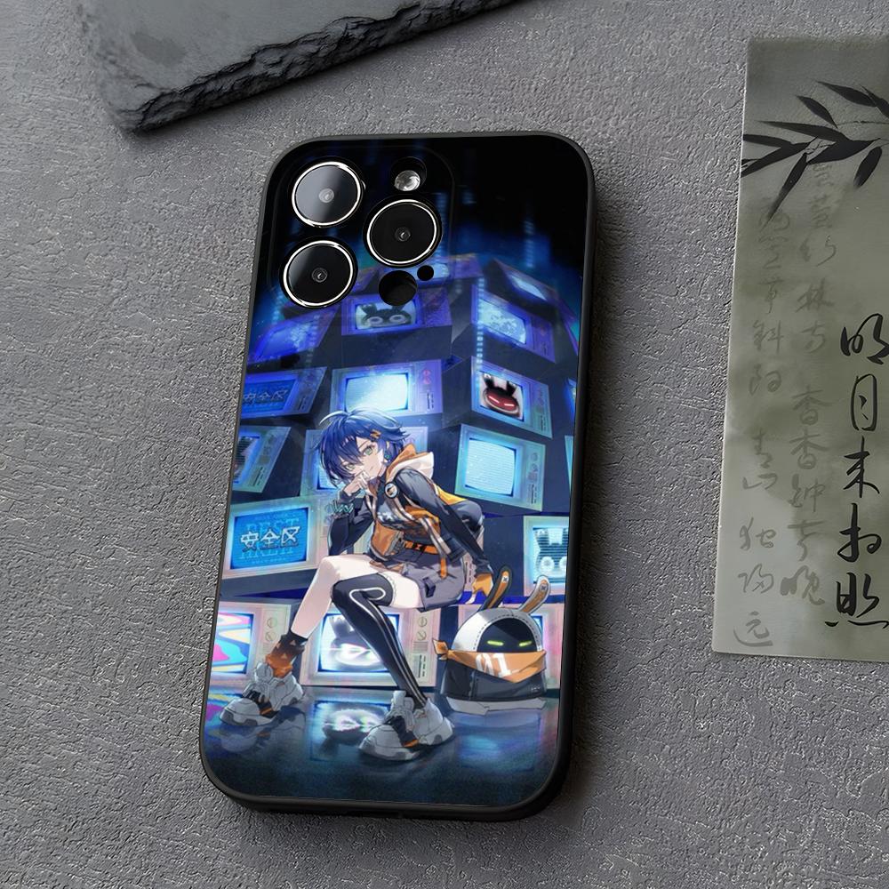 Game Zenless Zone Zero Phone Case Funda For Iphone 13 17 16 11 15ProMax 14 12 Pro Xs Max Mini Xr X 7 8 6 6s Plus Covers