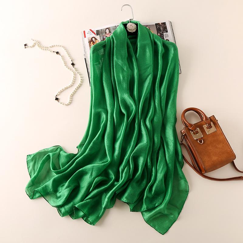 Linen Silk Women Candy Color Scarf For Spring Air Conditioning Towel Muslim Hijab  Fashion Lady Shawl Bufandas Muslim Hijab