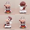 Wild Field Shinnosuke Crayon Shin-chan Christmas Static Scene Action Figure Collectible Box Set Wholesale