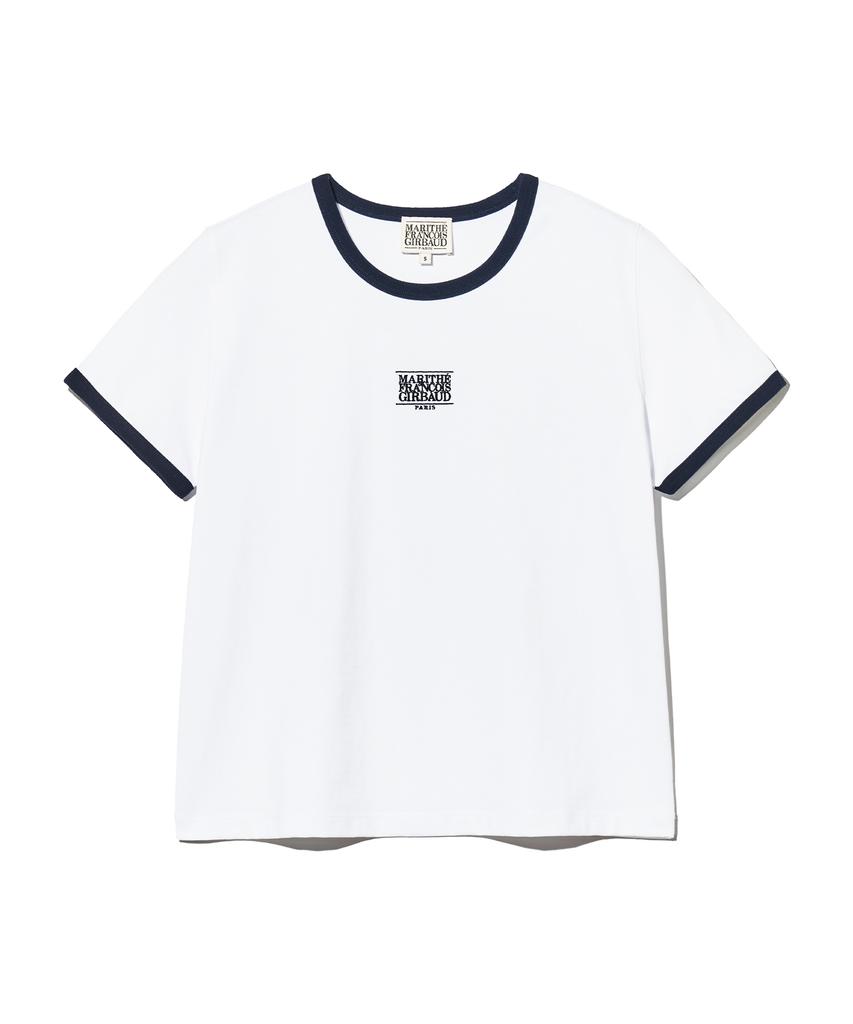 Malittepeulangsowajeobeo W Classic Logo Ringer Tee White