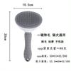 6-Piece Pet Grooming Set With Stainless Steel Deshedding Brush Cats Dogs Anti-Flea Lice Remover Loose Hair Comb