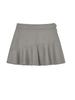 Road Roar Wool-Like Diagonal Cut Play Skirt M/Grey