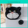 Plush Cat Lucifer Keychain Toy Doll Wallet With Pp Cotton For Carry Everyday