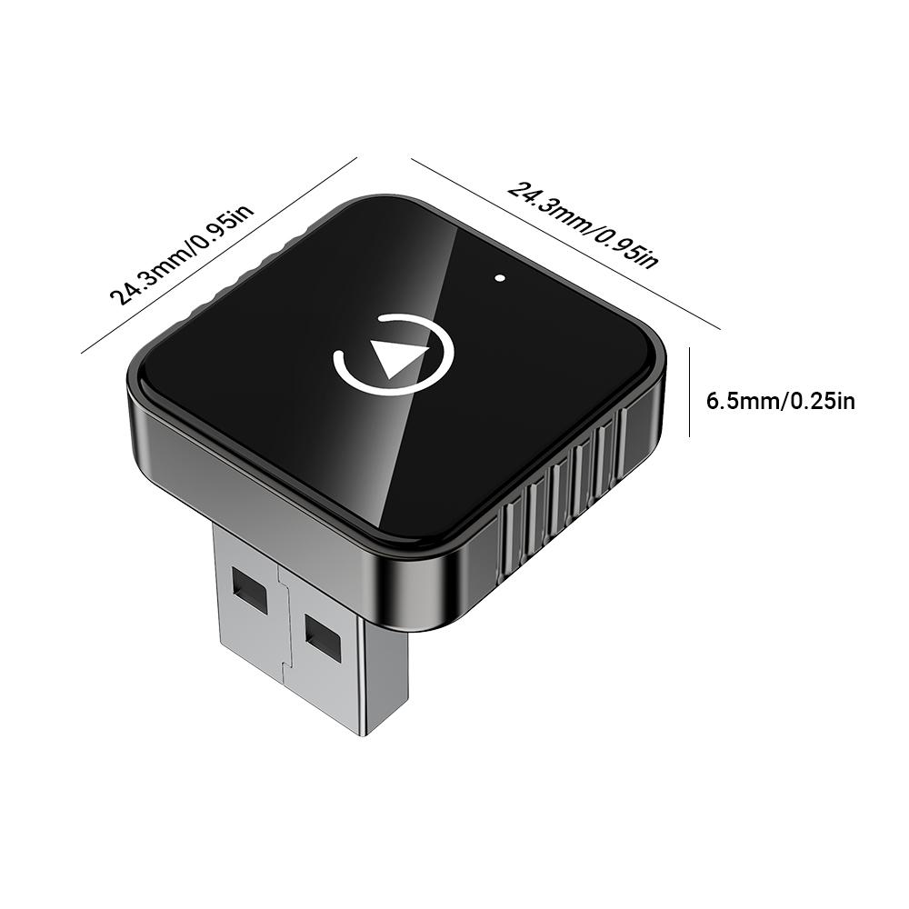 

XUDA 2 in 1 AI Box Mini Adapter Wired to Wireless Carplay&Android Auto Compatible with 99% of Cars Plug and Play WiFi Smart Dong carplay and auto