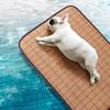 Pet Cooling Bed Large Cats Dog Sleep Bed Indoor Sofa Cats for Indoor Home and Travel Reversible Mat