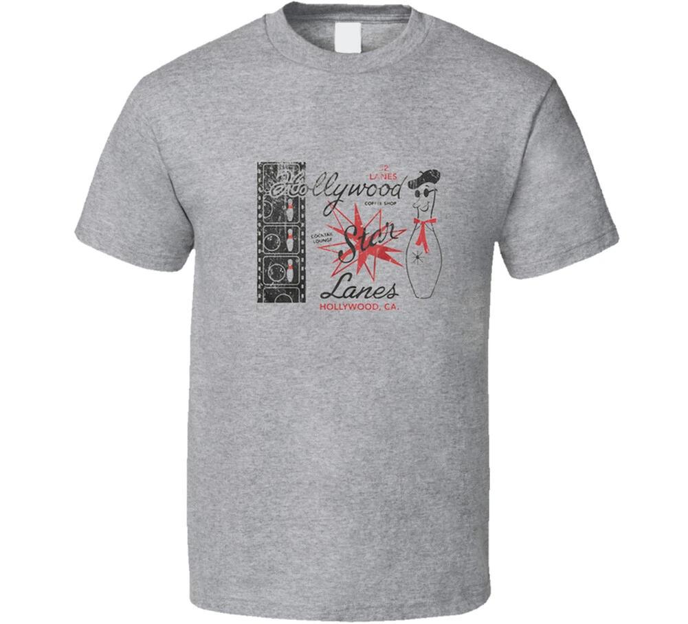 Hollywood Star Lanes Los Angeles T Shirt S