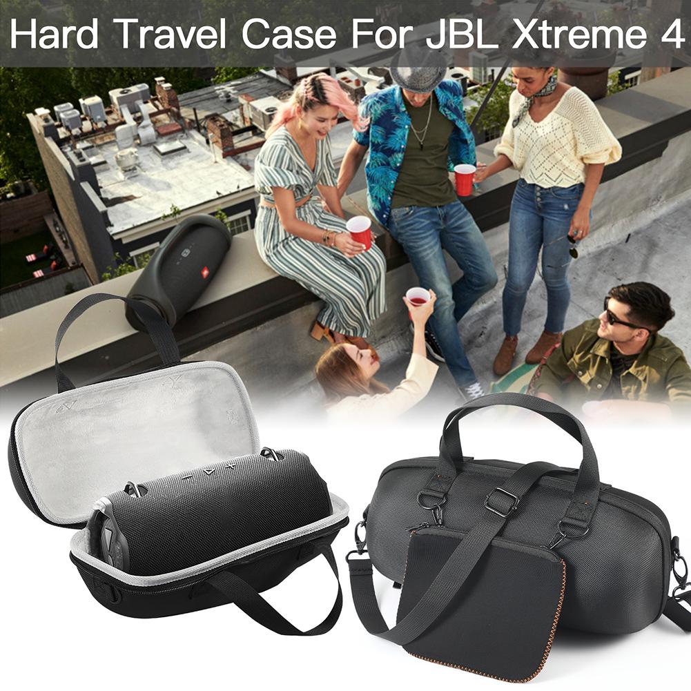Protective Travel Case Anti-scratch Speaker Carry Bag with Zipper Pocket Bag&Shoulder Strap for JBL Xtreme 4 Wireless BT Speaker