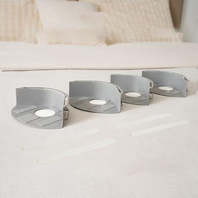 4PCS Adjustable Heavy Duty Bed Sheet Holder DIY Non-slip Anti-Slip Sheet Holders Anti-run Invisible Bed Sheet Clips