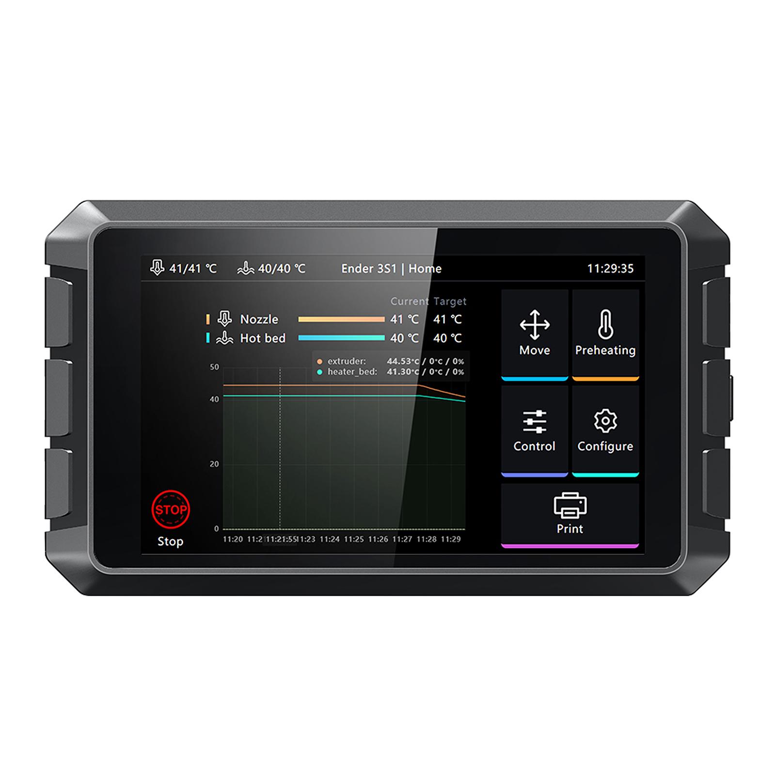 

Pad for 3D Printer with Multiple Interfaces 7 Touchscreen 2G ROM 8G Integrate Design Comaptible with Ender-3 V2 Celsius