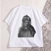 Funny Monkey T Shirt Unisex WOMEN Stupid Meme Tshirt 90s Vintage Short Sleeve T-shirts Casual Oversized Hip Hop Loose Tee Shirt