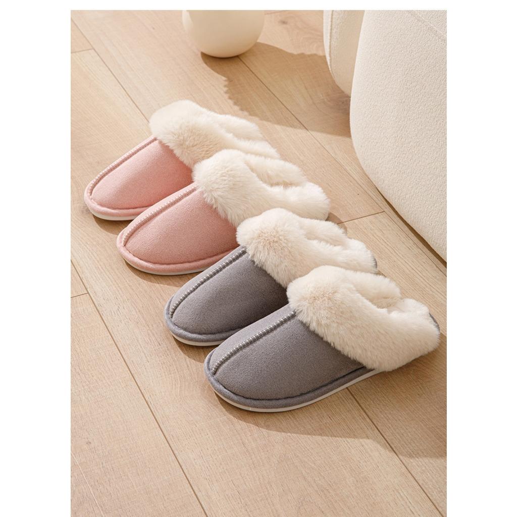 Unisex, Couple Shoes, Indoor Slippers, Thermal Slippers, Versatile Breathable