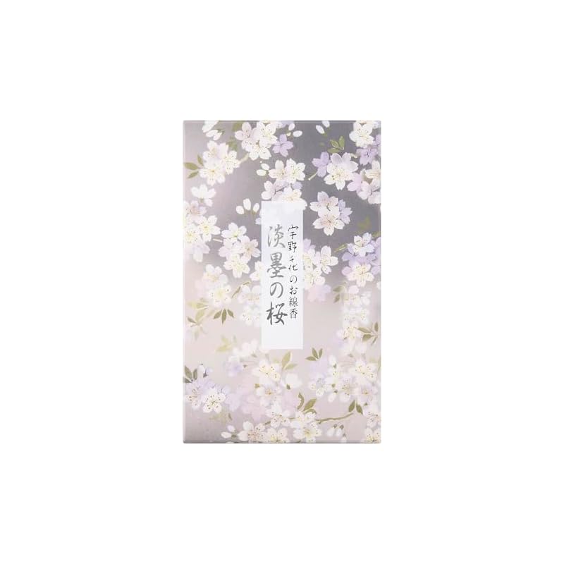 Chiyo Uno's Incense Sticks, "Usuzumi no Sakura" (Pale Ink Cherry Blossom), Loose Pack, Approx. 200g, Made in Japan by Nippon Kodo, Cherry Blossom