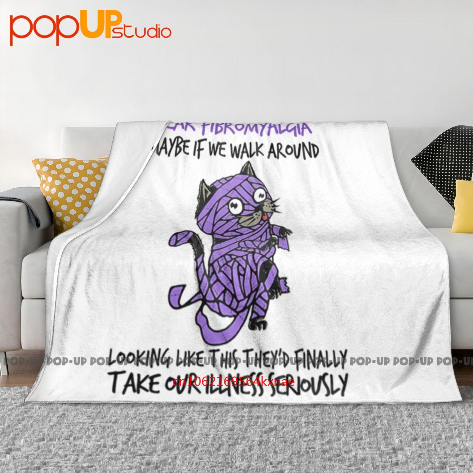 

Dear Fibromyalgia Ultra-Soft Blanket Quilt Winter Sofa Cover Bed Covers 30x40in