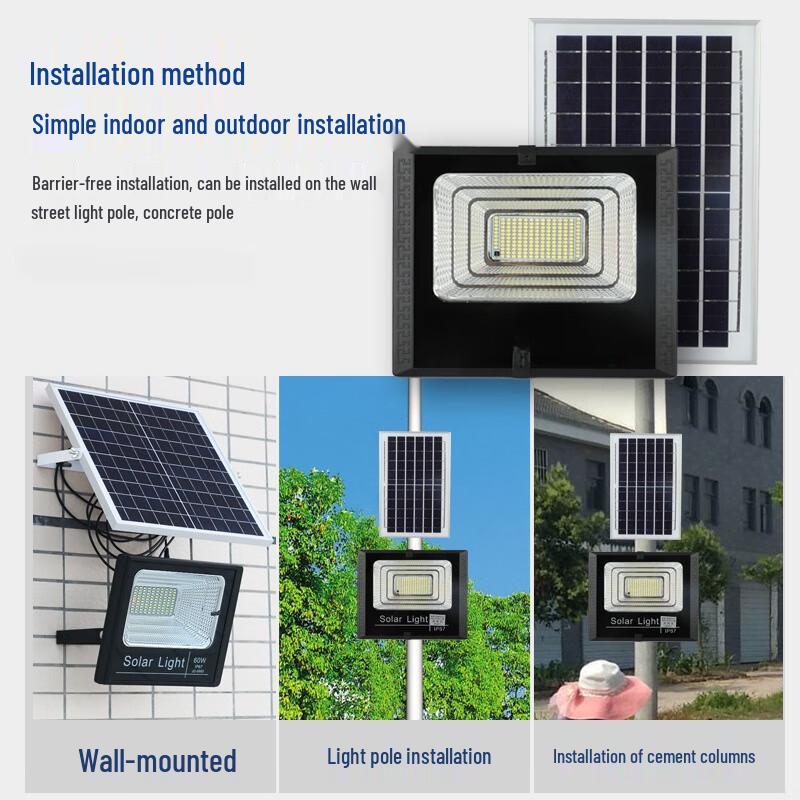 Chi Yi Ying Solar Outdoor Flood Light