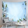 Blossoming Tree Tapestry Many Pink Flowers Tapestry Natural Landscape Tapestry Art Home Living Room Bedroom Decor Tapestries