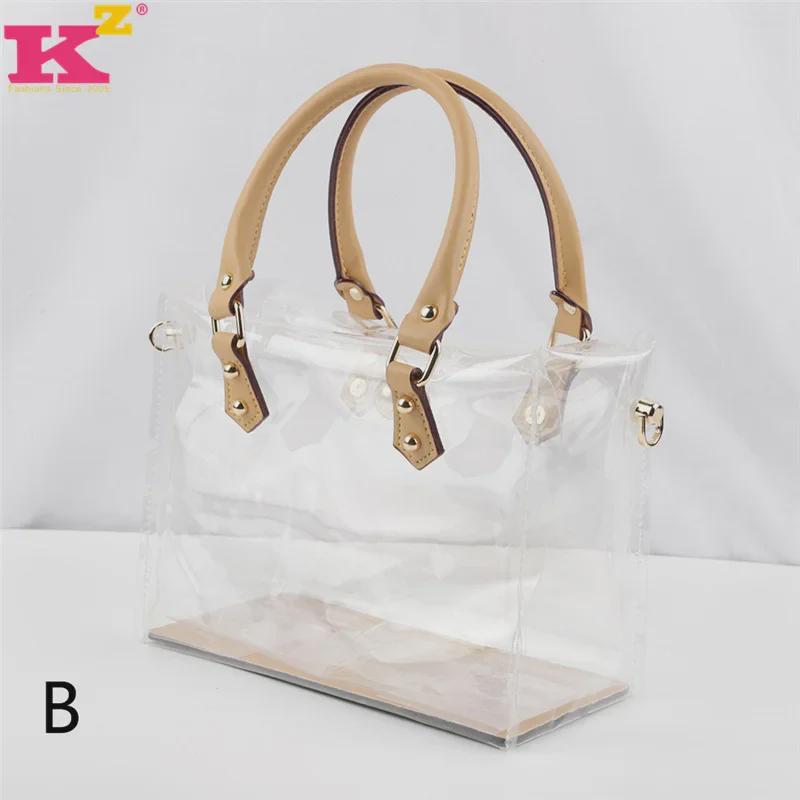 2023 Women's Large-Capacity Korean-Style Transparent Shoulder Handbags - Versatile Mother-and-Child Design
