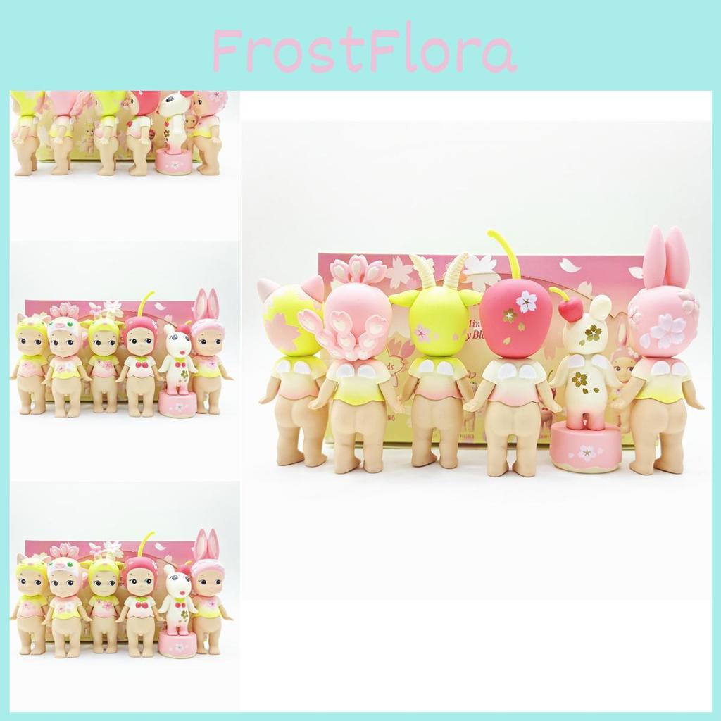 Unique Pvc Spring Cherry Blossom Angel Figurines Blind Box Collectible Toys Ideal For Cake Displays And Thoughtful Gift Giving