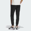 Adidas FW23 Embroidered Logo Jogger Pants Women Bottoms Black IM8874