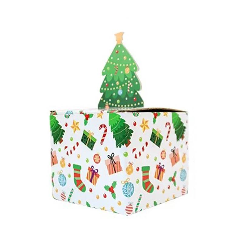 

1-3 шт. Новый рождественский подарок Дед Мороз Олень Рождественская елка Узор Деньги Сюрприз Коробка Праздничные маленькие подарки Товары для вечеринок
